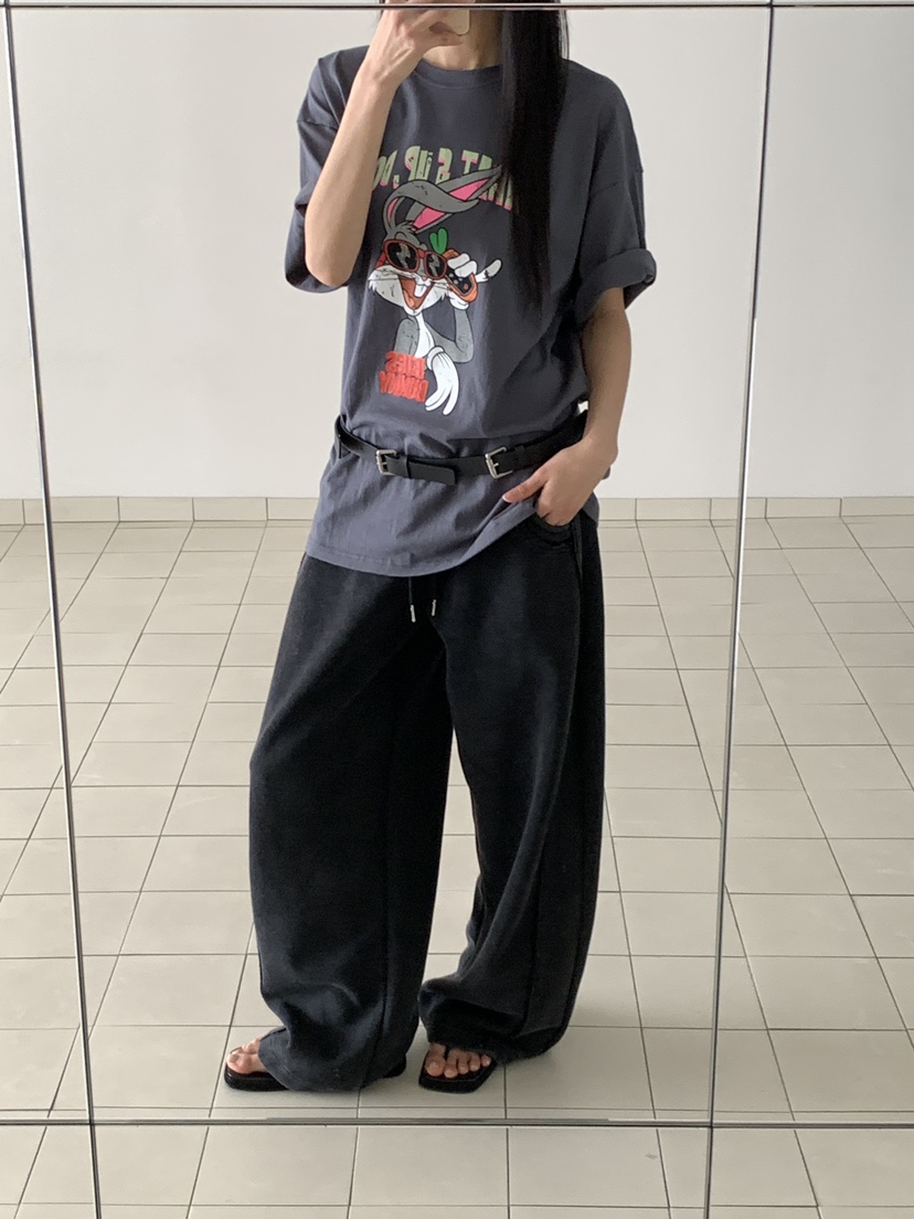 MUSE-P韓國代購女裝新款時尚26春夏職業推薦熱賣T恤兔子MUSE-PT恤