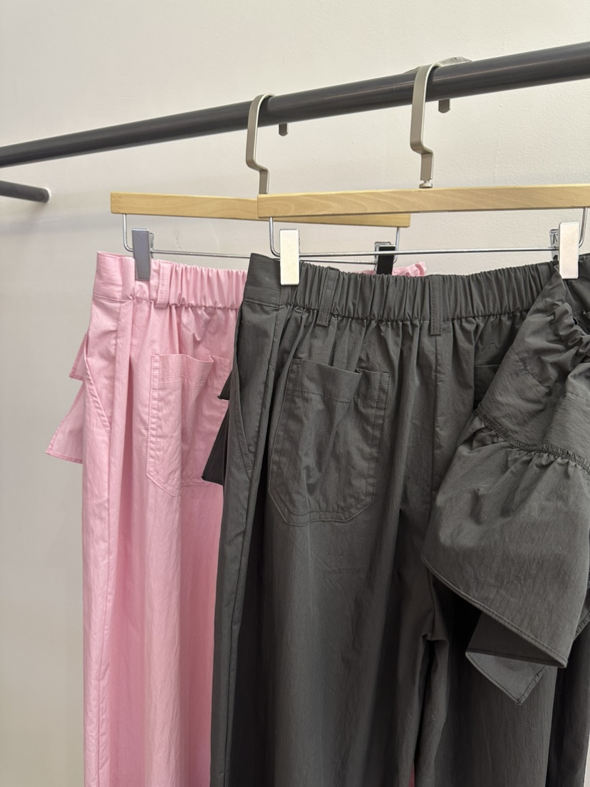 JENNY 1976韓國東大門直郵女士新品時尚職業休閑褲荷葉邊JENNY 1976休閑褲