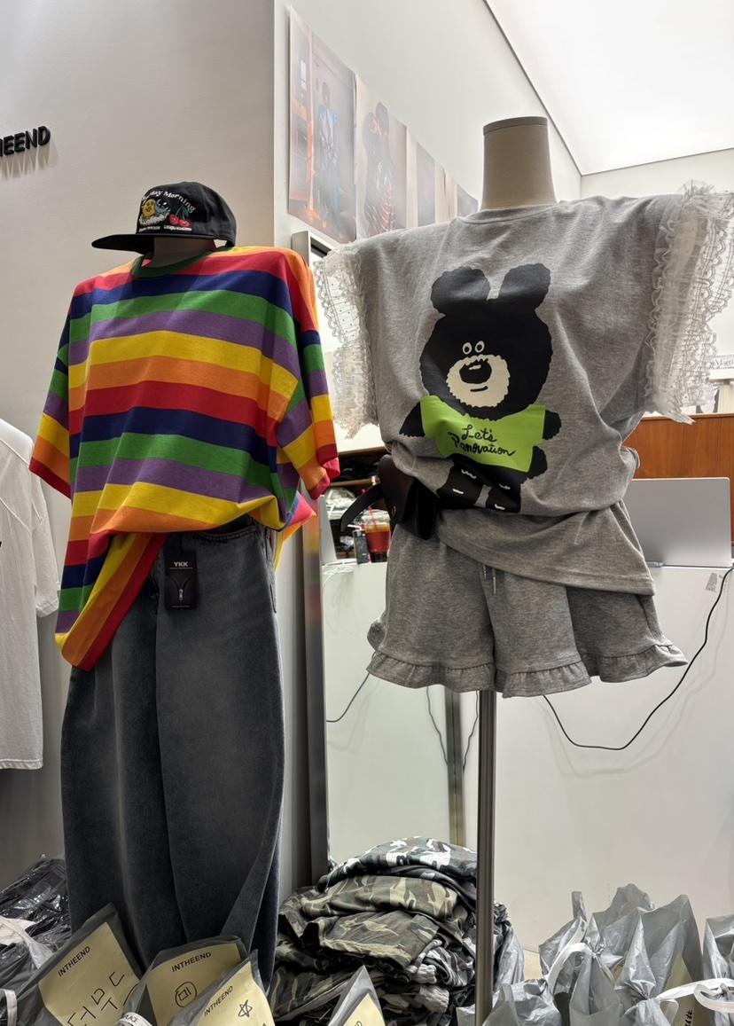 INTHEEND韓國代購女士新款推薦職業時尚人氣休閑26春夏T恤INTHEENDT恤