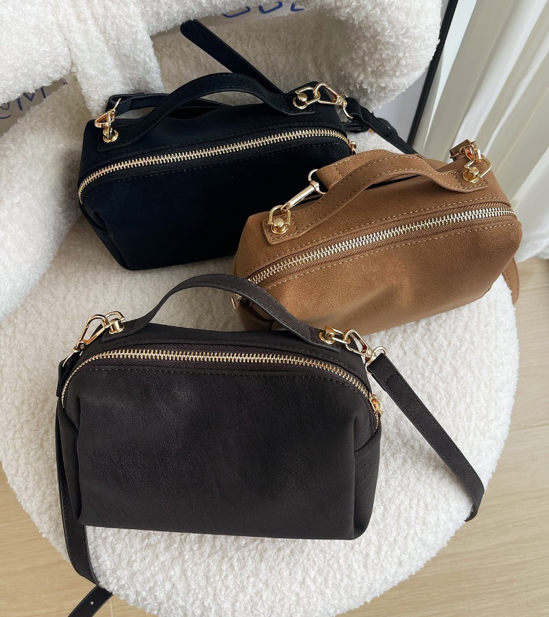 POSH BLUE韓國直郵實拍女裝新款熱賣推薦單肩斜跨包麂皮POSH BLUE單肩/斜跨包