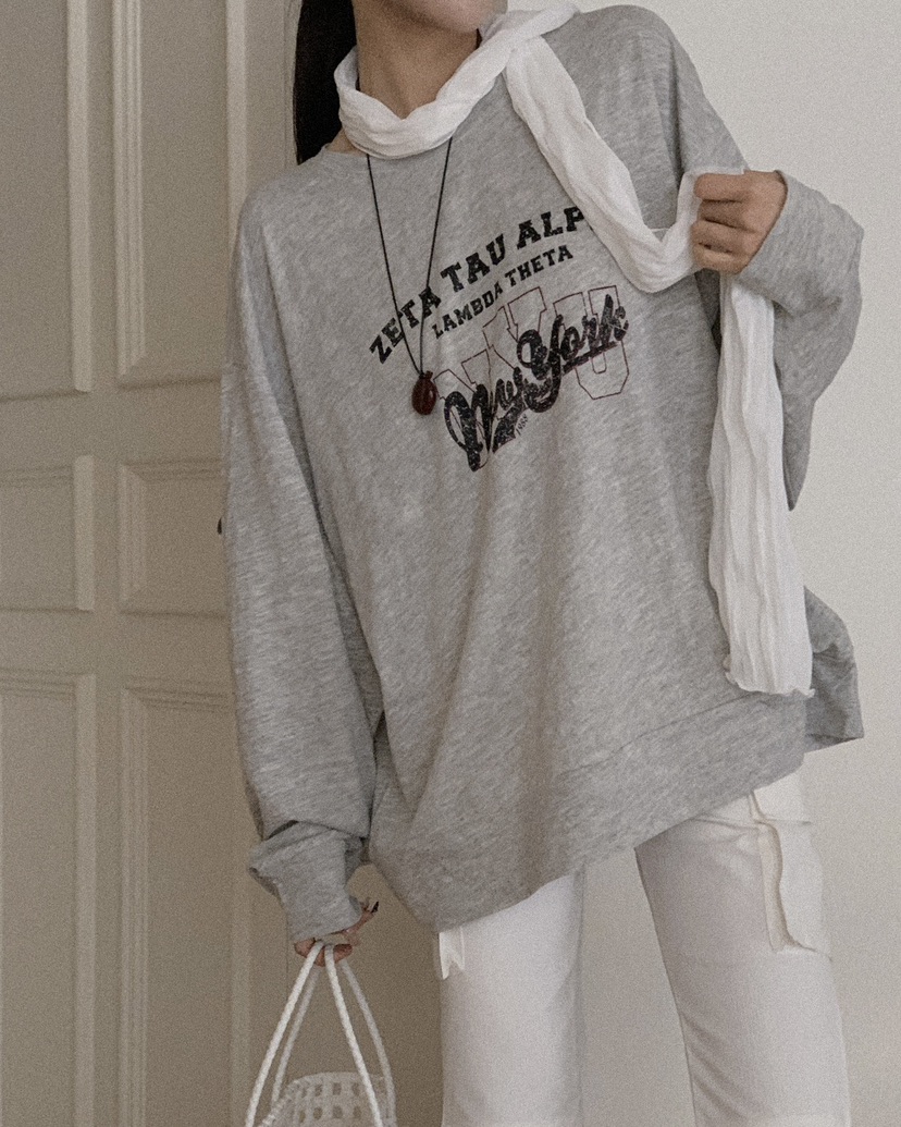 OURWAVE/OUR ROOM韓國代購女裝新品人氣推薦休閑長袖T恤Our Wave/Our Room長袖T恤