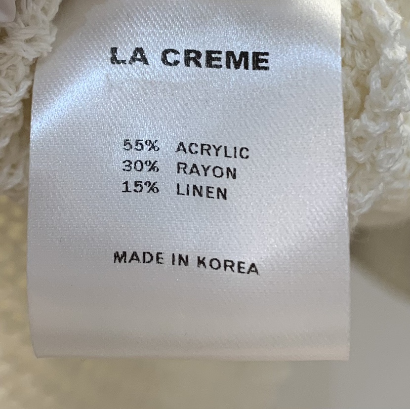 LA CREME韓國東大門直郵女裝新款職業熱賣吊帶背心亞麻雙面LA CREME吊帶/背心