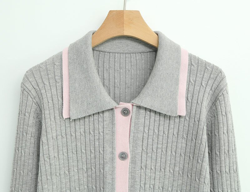 I BLLE韓國直郵實拍女裝新品26春夏推薦職業時尚休閑針織衫I BLLE針織衫