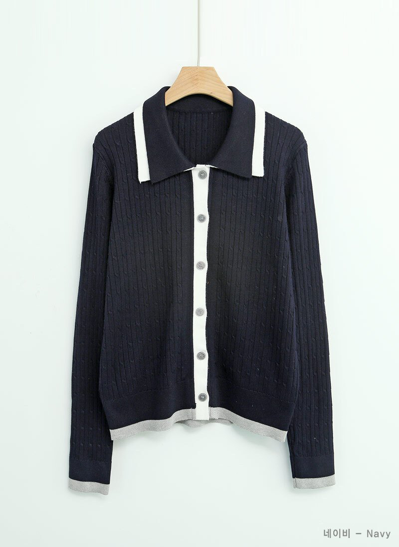 I BLLE韓國直郵實拍女裝新品26春夏推薦職業時尚休閑針織衫I BLLE針織衫圖色4