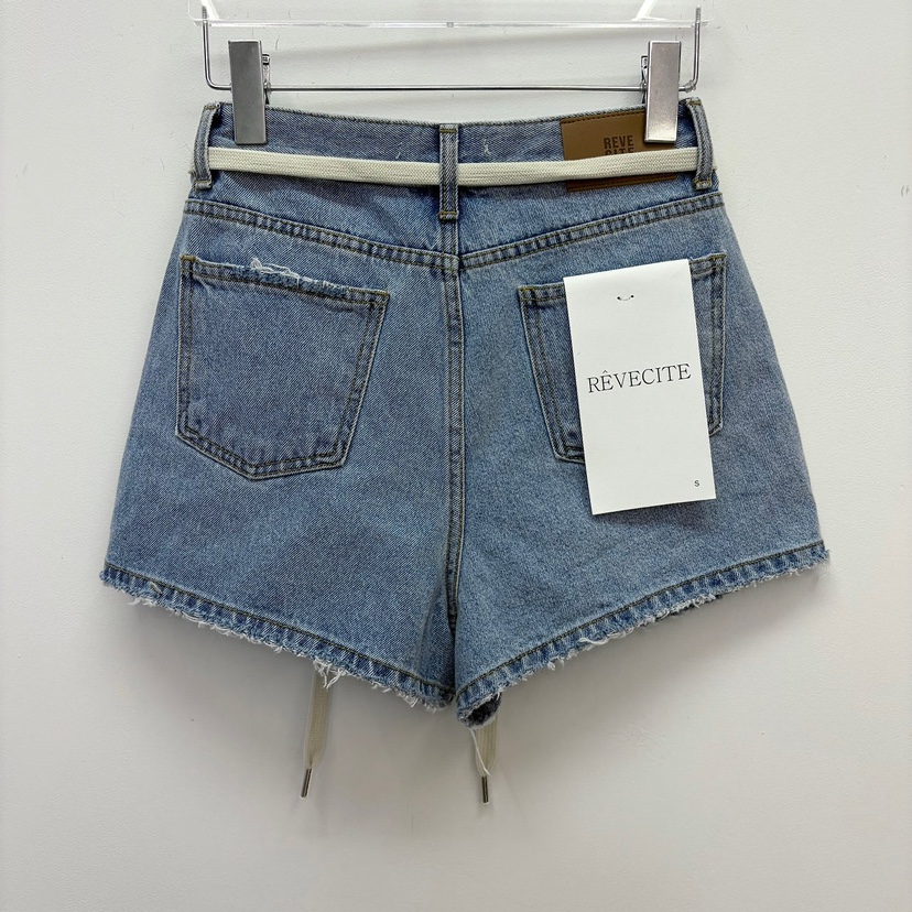 REVE CITE-L韓國東大門代購女士新款26春夏時尚短褲含腰繩REVE CITE-L短褲