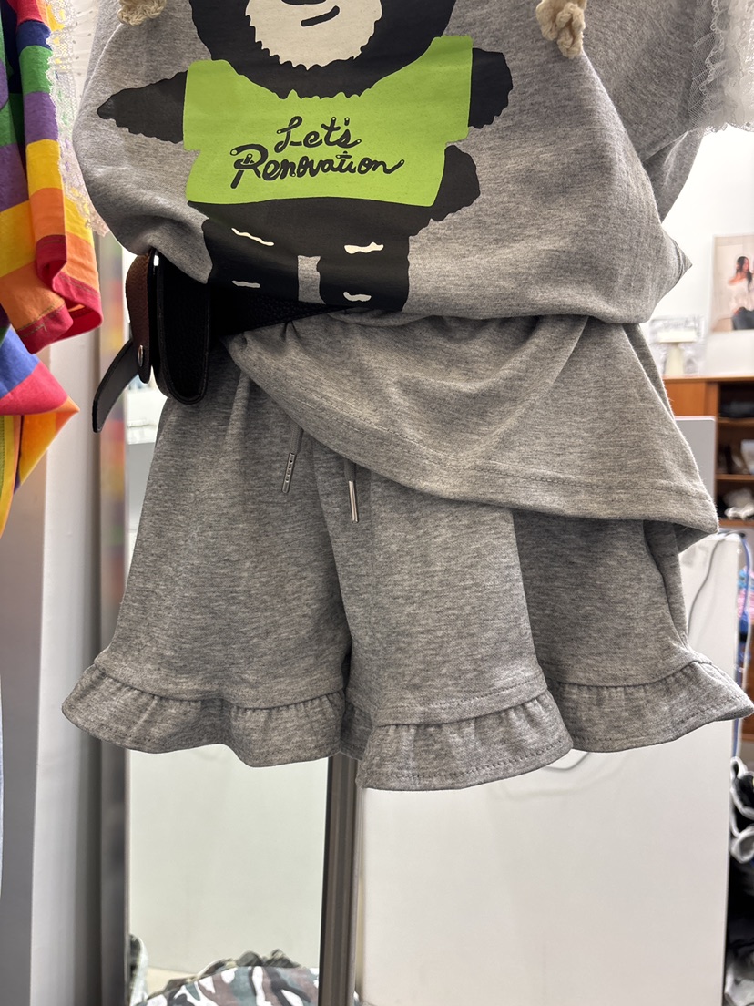 INTHEEND韓國直郵實拍女裝新品推薦職業熱賣人氣短褲荷葉邊INTHEEND短褲圖色3