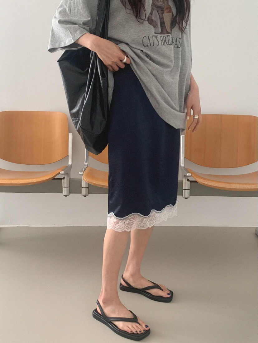 MOSMOS韓國直郵實拍女士新款推薦人氣休閑時尚半身裙中短裙MOSMOS半身裙/中短裙