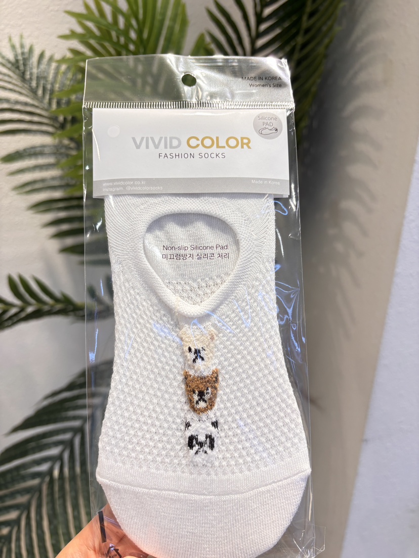 CACTUS-Q韓國東大門代購女士新品職業時尚熱賣人氣26春夏襪子CACTUS十雙起/可混搭襪子圖色1