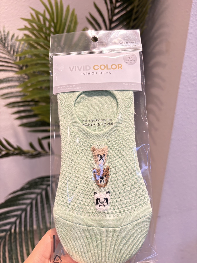 CACTUS-Q韓國東大門代購女士新品職業時尚熱賣人氣26春夏襪子CACTUS十雙起/可混搭襪子圖色3