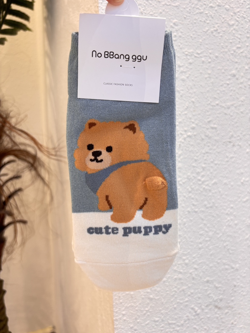 CACTUS-Q韓國直郵實拍女裝新款推薦熱賣職業26春夏時尚襪子CACTUS十雙起/可混搭襪子圖色5