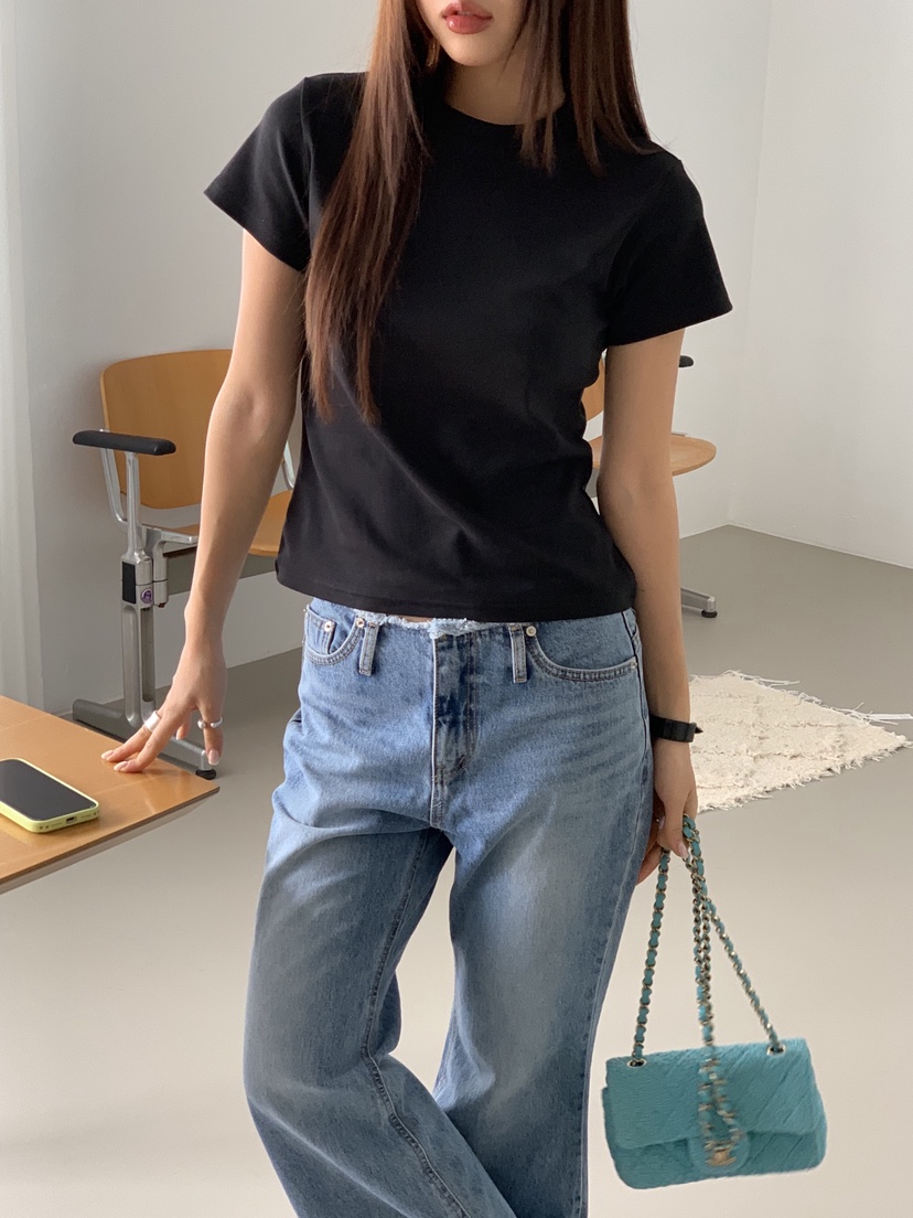 SUNDER MARKET東大門代購女裝新品推薦職業時尚熱賣26春夏T恤SUNDER MARKETT恤