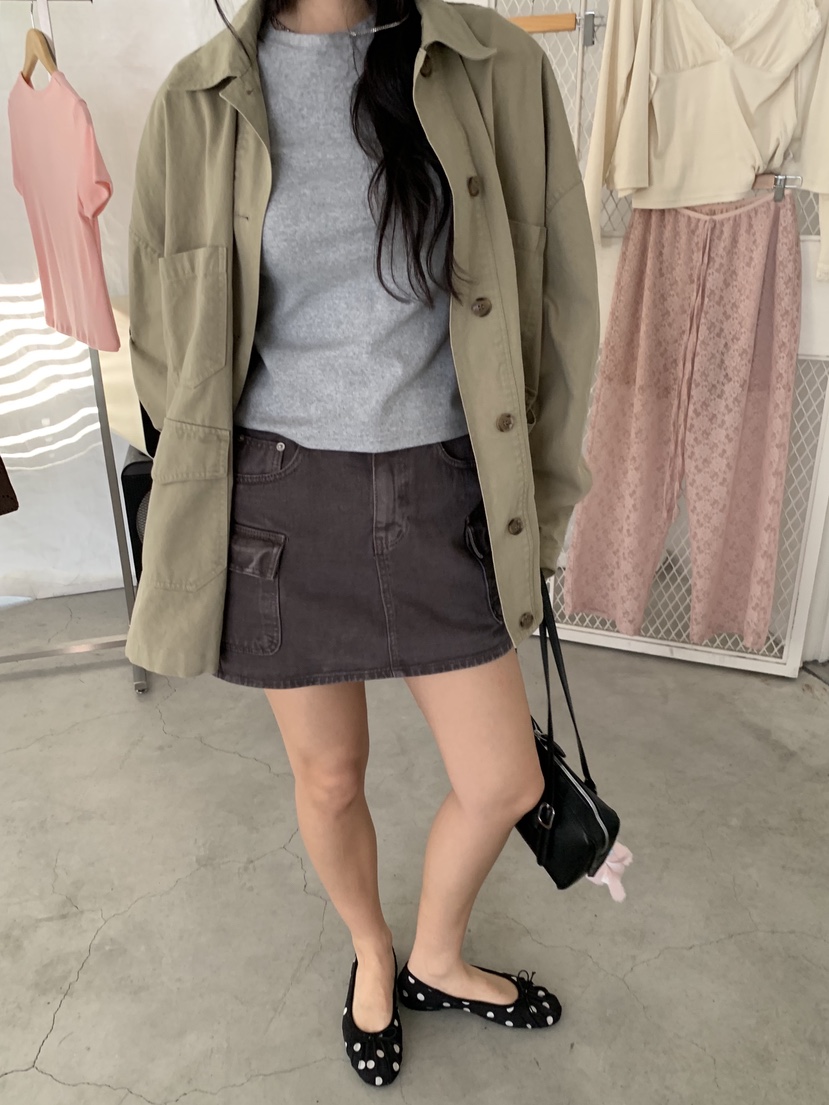 SUNDER MARKET東大門代購女裝新品推薦職業時尚熱賣26春夏T恤SUNDER MARKETT恤