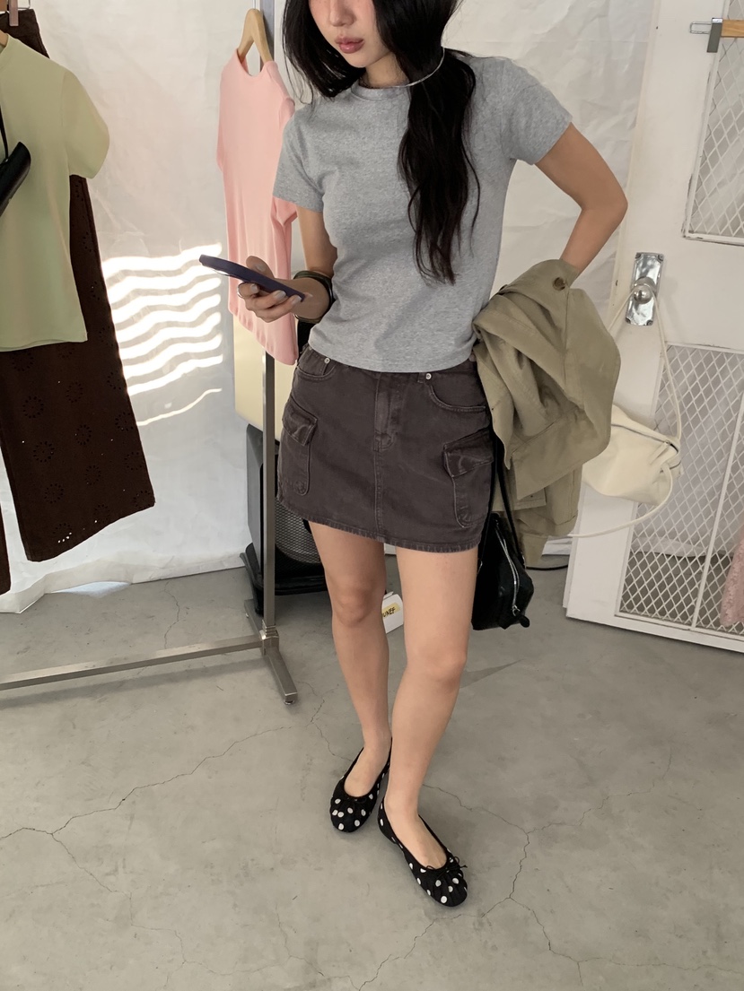 SUNDER MARKET東大門代購女裝新品推薦職業時尚熱賣26春夏T恤SUNDER MARKETT恤