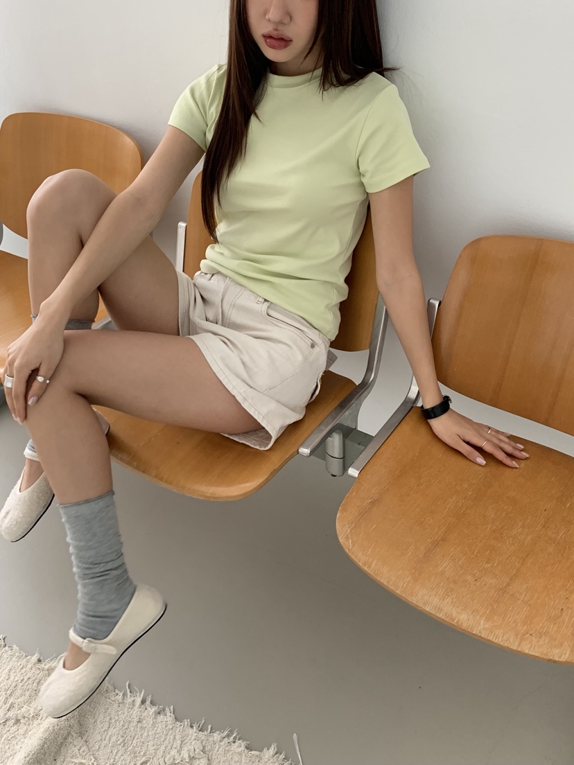 SUNDER MARKET東大門代購女裝新品推薦職業時尚熱賣26春夏T恤SUNDER MARKETT恤