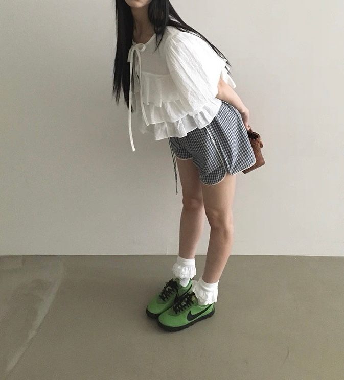 STAY HERE韓國代購女裝新款推薦職業時尚熱賣襯衫蕾絲衫STAY HERE襯衫/蕾絲衫