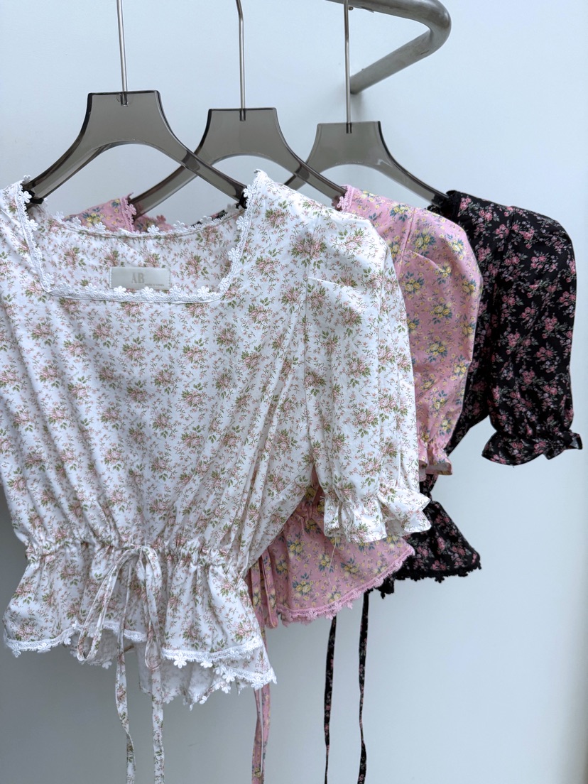 AB韓國代購女裝新品時尚熱賣職業26春夏休閑真品襯衫蕾絲衫AB襯衫/蕾絲衫