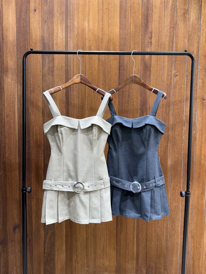 2TWO MOON東大門直郵女裝新款職業休閑熱賣連衣裙含腰帶2TWO MOON連衣裙