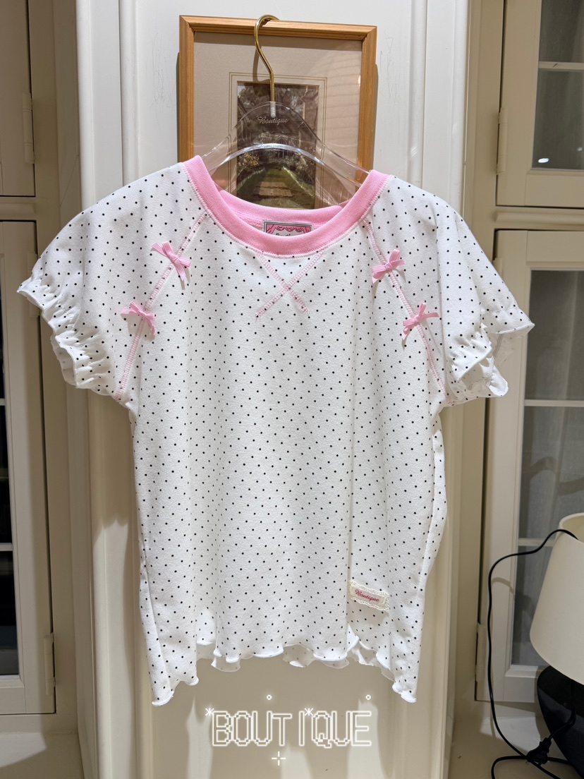 BOUTIQUE-L韓國代購女士新款職業真品推薦人氣休閑熱賣T恤BOUTIQUE-LT恤圖色2