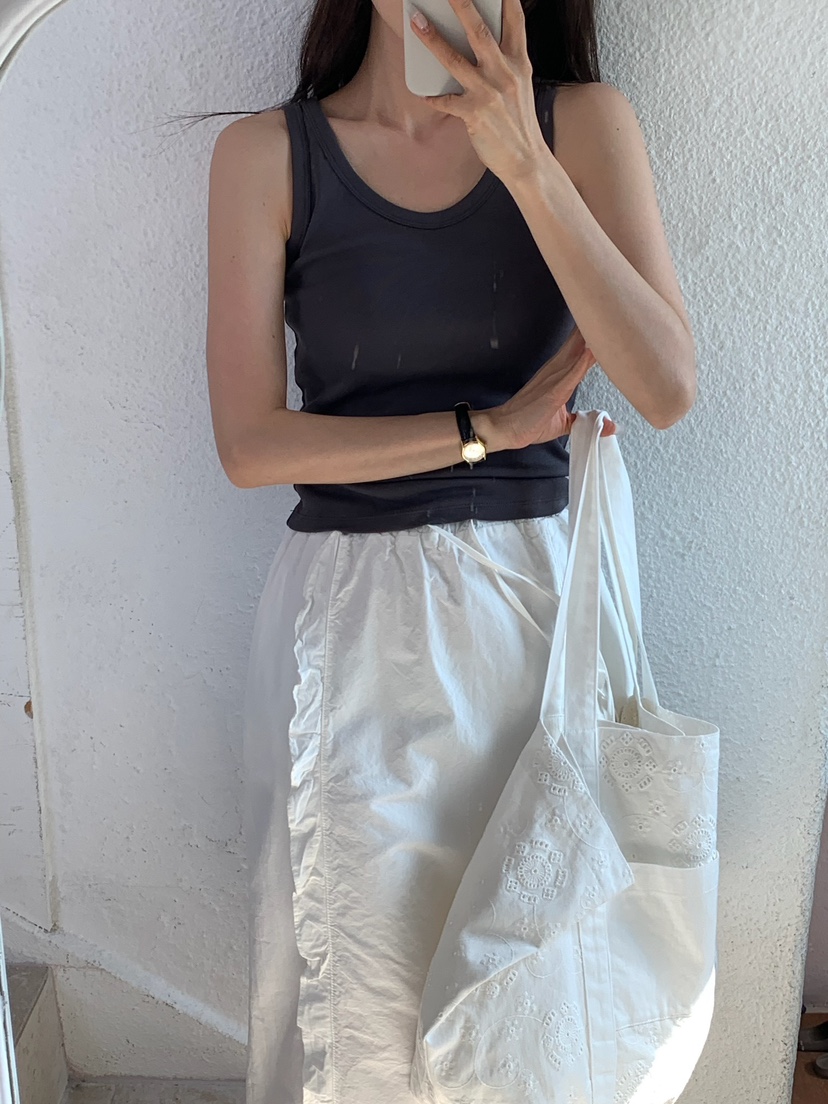 BLEECKER韓國代購女士新款時尚26春夏人氣休閑熱賣吊帶背心BLEECKER吊帶/背心