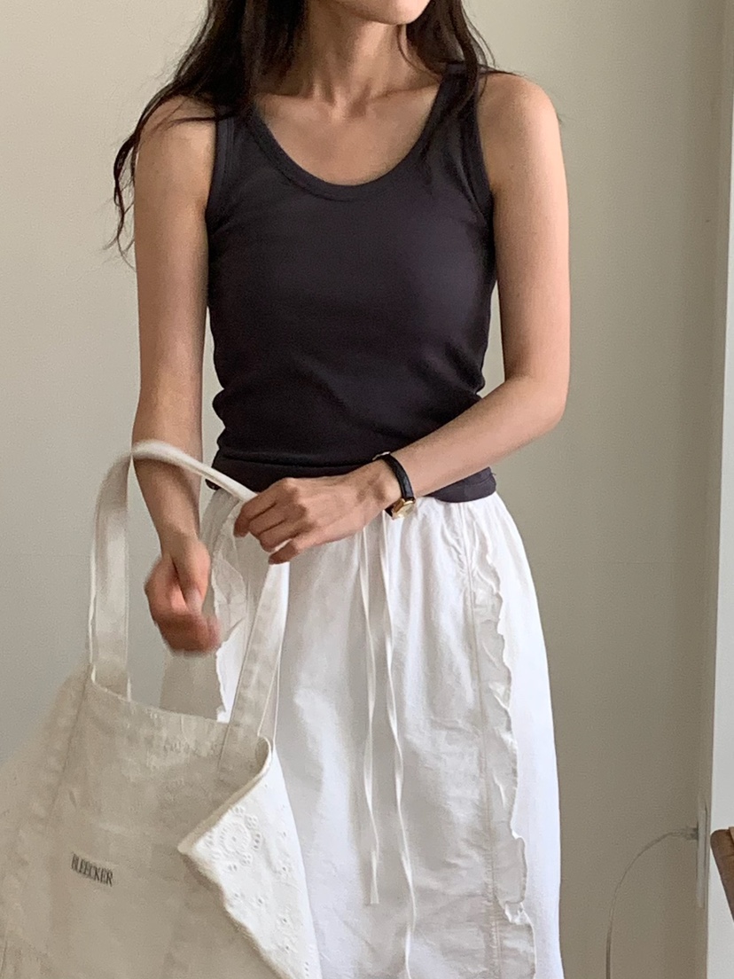 BLEECKER韓國代購女士新款時尚26春夏人氣休閑熱賣吊帶背心BLEECKER吊帶/背心