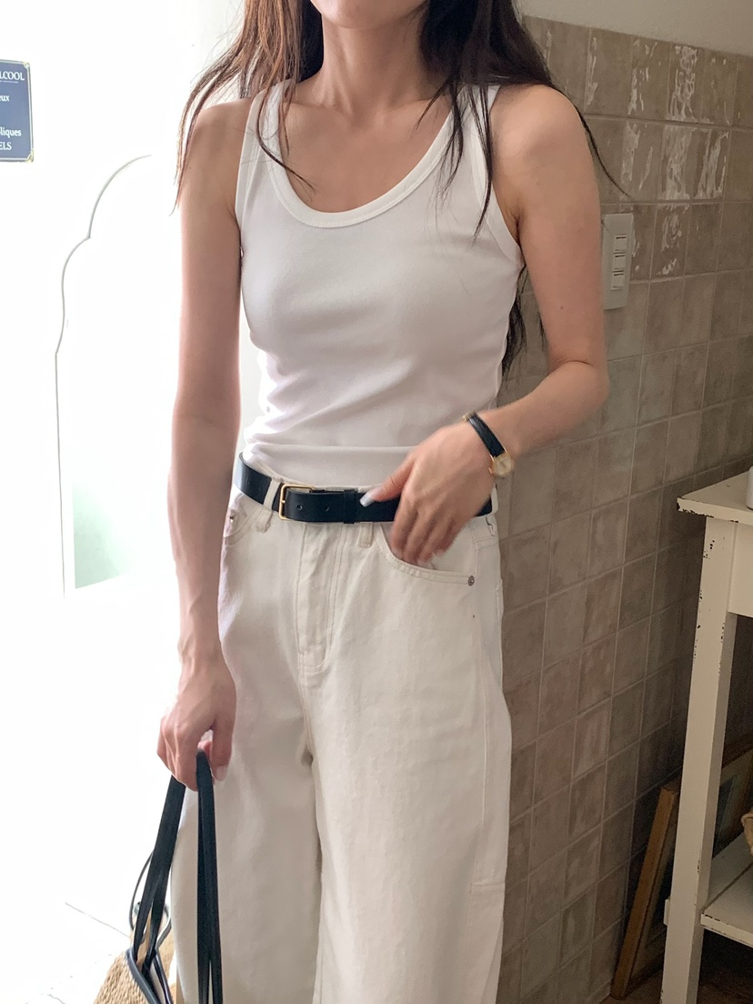 BLEECKER韓國代購女士新款時尚26春夏人氣休閑熱賣吊帶背心BLEECKER吊帶/背心