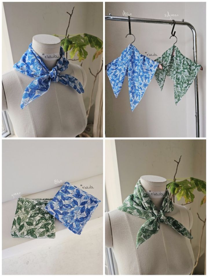 EBADA韓國代購女裝新款休閑人氣26春夏推薦職業圍巾披肩棉EBADA圍巾/披肩