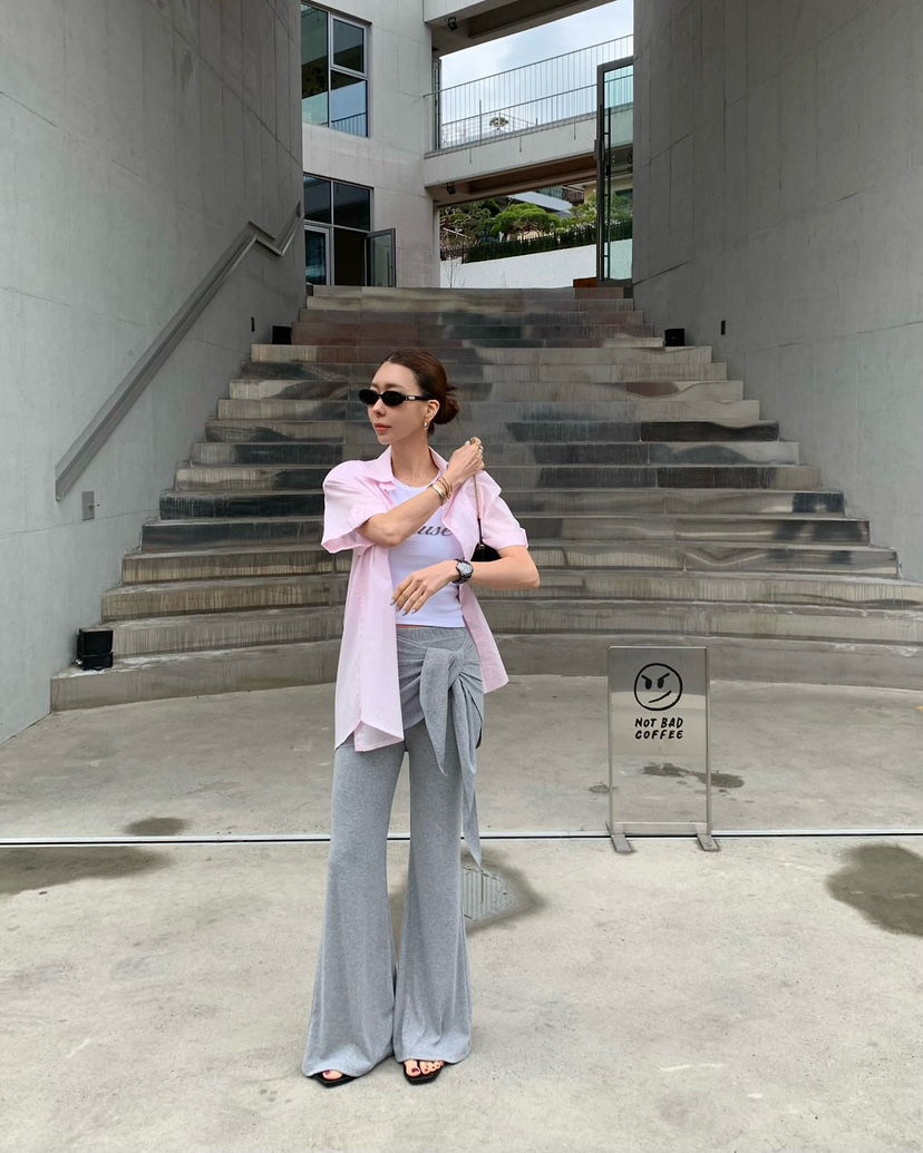 REVE CITE-L韓國代購女士新品熱賣真品時尚套裝喇叭圍巾REVE CITE-L套裝