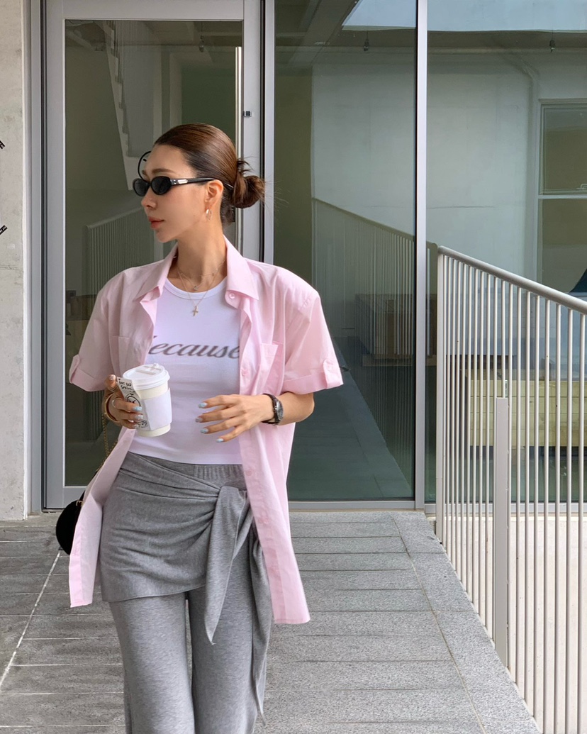 REVE CITE-L韓國代購女士新品熱賣真品時尚套裝喇叭圍巾REVE CITE-L套裝