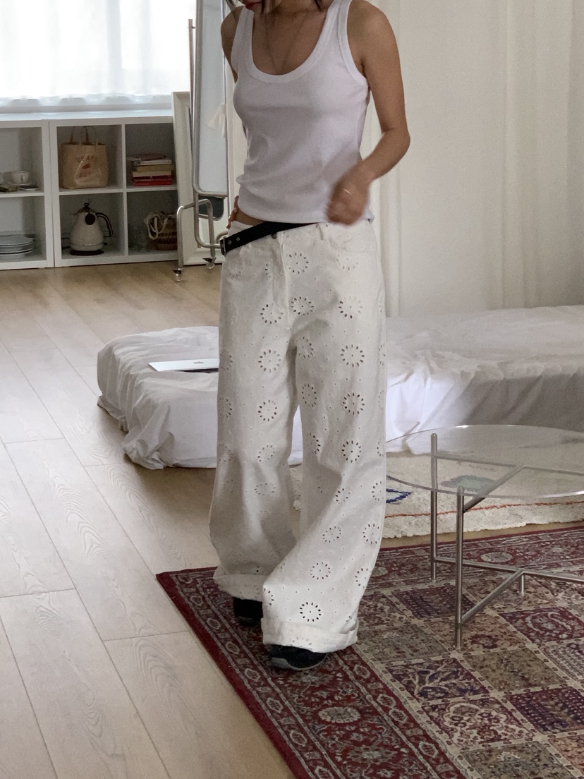 SUNDER MARKET東大門代購女士新品推薦人氣職業熱賣休閑褲SUNDER MARKET休閑褲