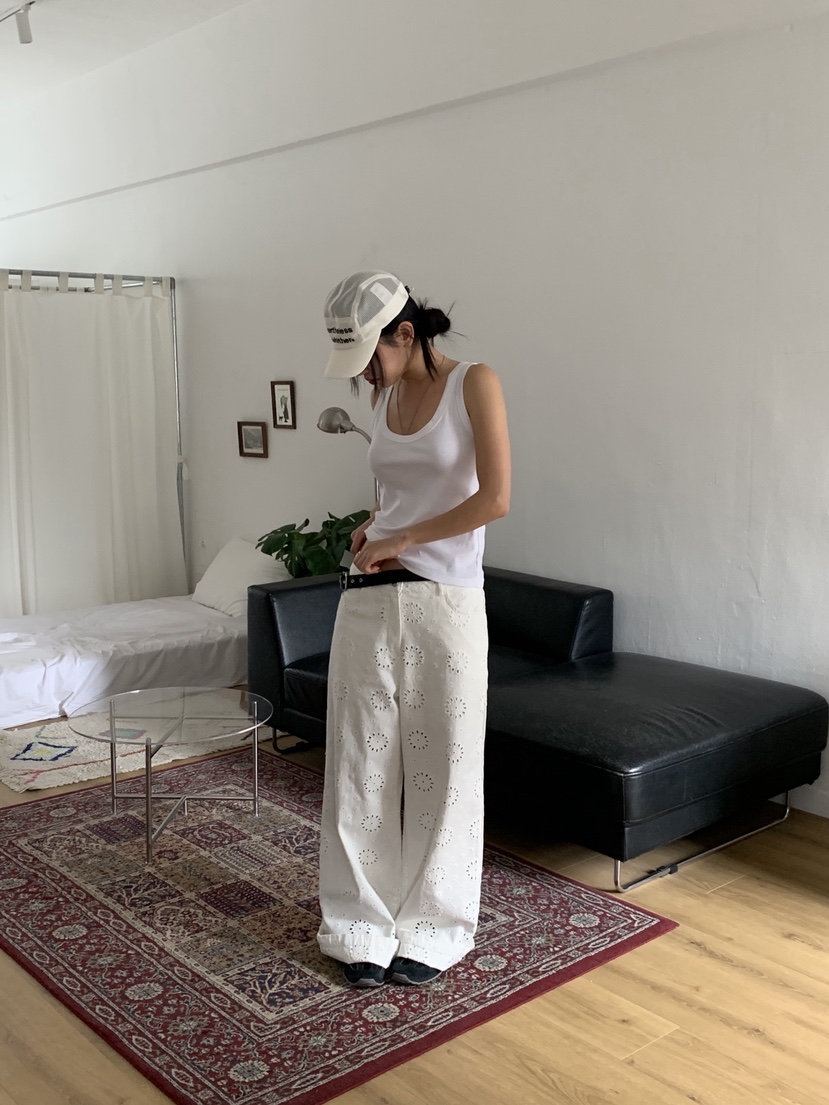 SUNDER MARKET東大門代購女士新品推薦人氣職業熱賣休閑褲SUNDER MARKET休閑褲