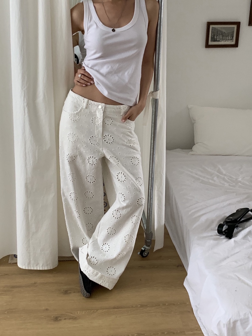 SUNDER MARKET東大門代購女士新品推薦人氣職業熱賣休閑褲SUNDER MARKET休閑褲圖色2