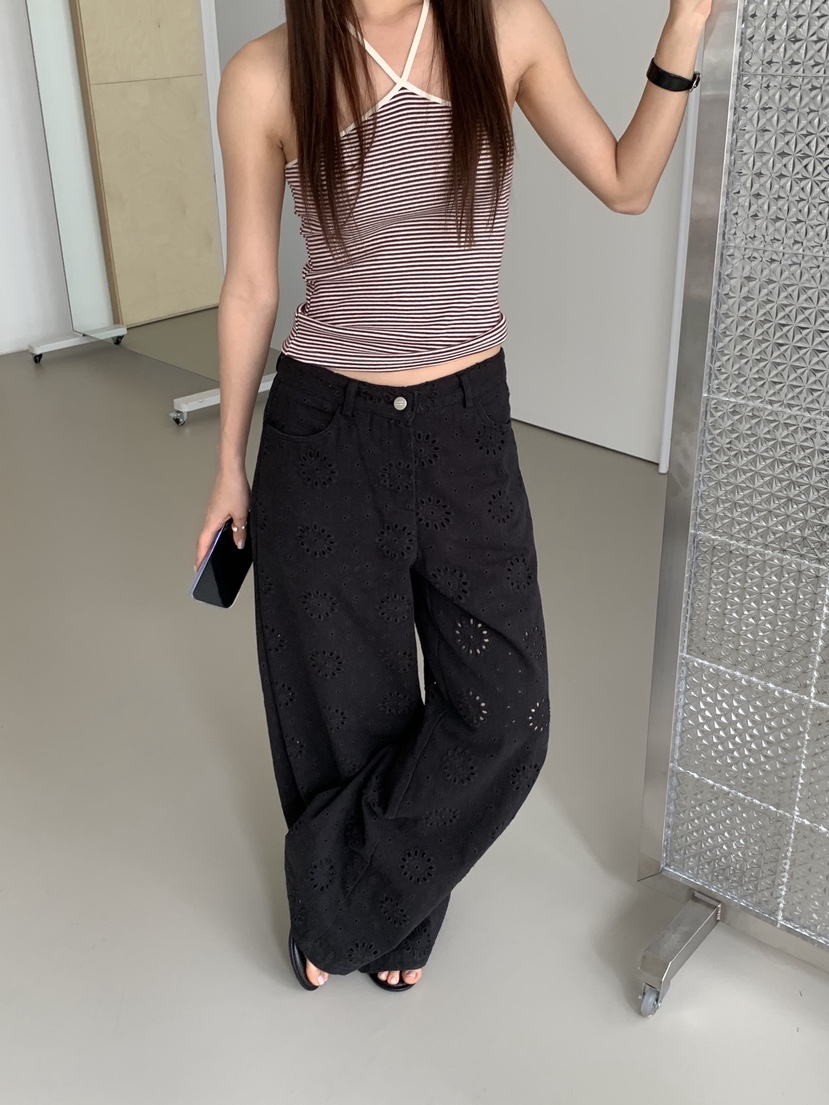 SUNDER MARKET東大門代購女士新品推薦人氣職業熱賣休閑褲SUNDER MARKET休閑褲圖色3