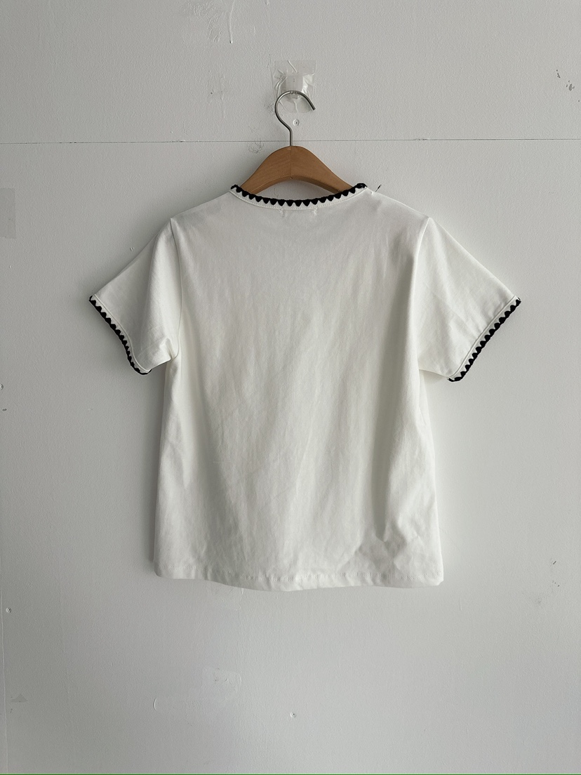 BLEECKER東大門代購女士新品推薦26春夏熱賣時尚真品T恤刺繡BLEECKERT恤