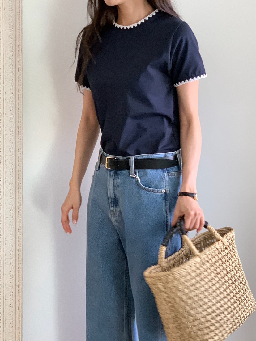 BLEECKER東大門代購女士新品推薦26春夏熱賣時尚真品T恤刺繡BLEECKERT恤