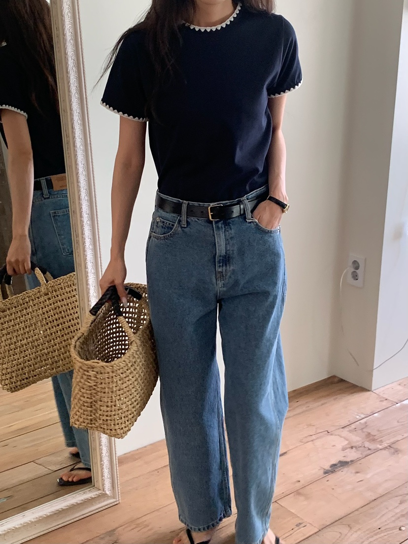 BLEECKER東大門代購女士新品推薦26春夏熱賣時尚真品T恤刺繡BLEECKERT恤