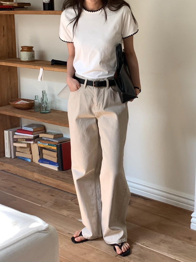 BLEECKER東大門代購女士新品推薦26春夏熱賣時尚真品T恤刺繡BLEECKERT恤