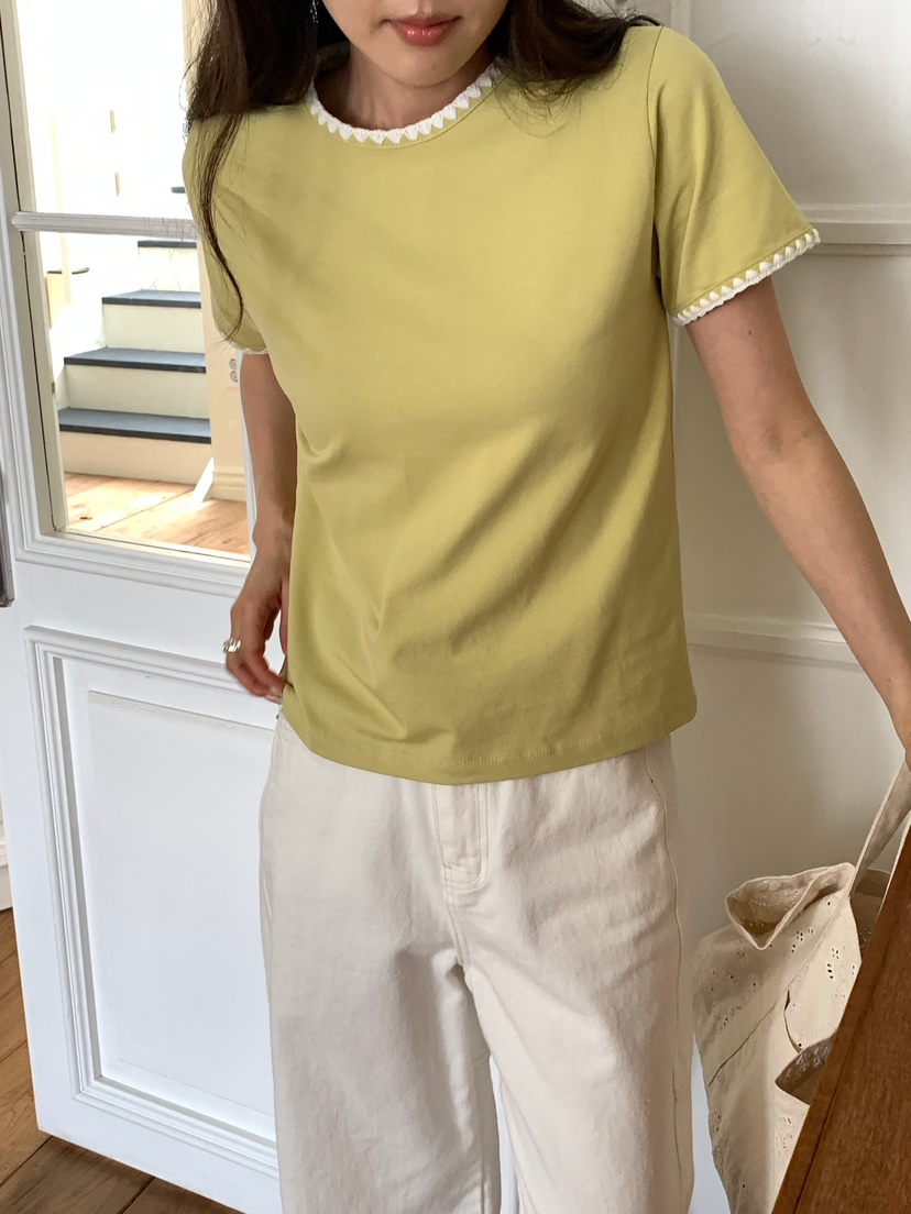 BLEECKER東大門代購女士新品推薦26春夏熱賣時尚真品T恤刺繡BLEECKERT恤