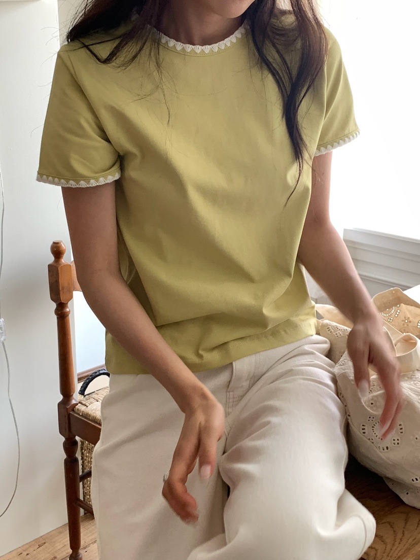 BLEECKER東大門代購女士新品推薦26春夏熱賣時尚真品T恤刺繡BLEECKERT恤