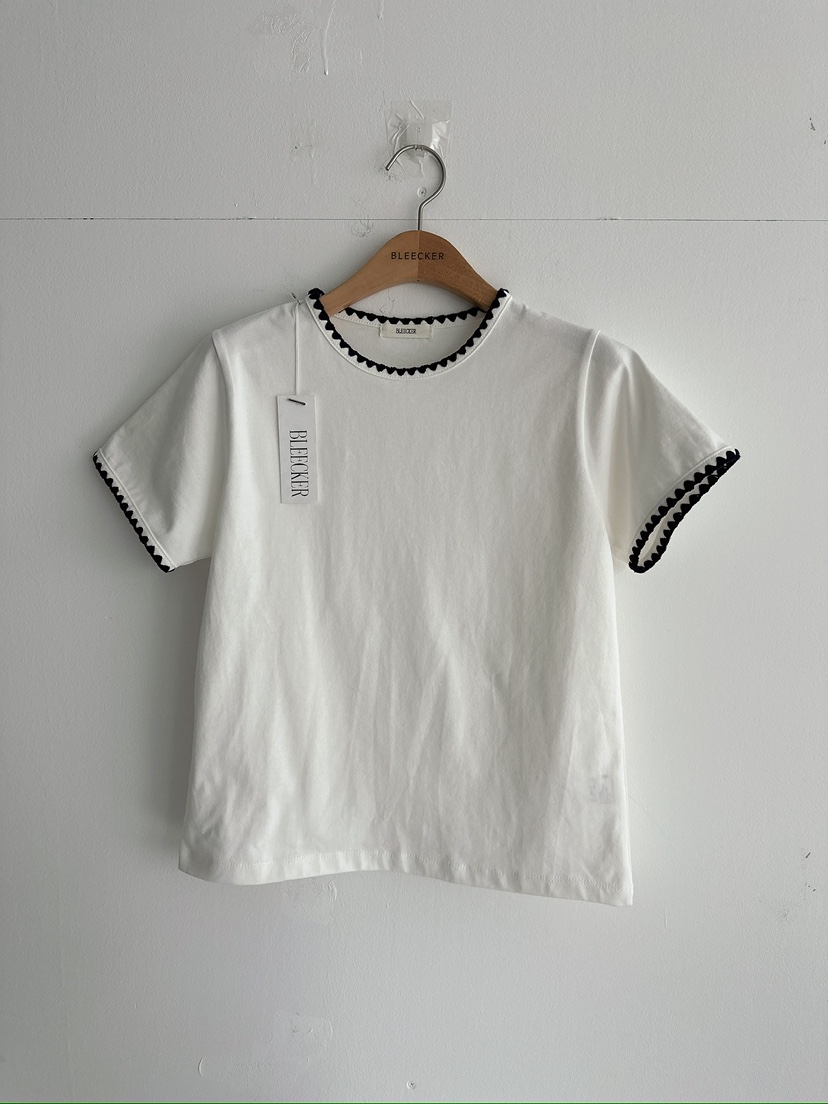 BLEECKER東大門代購女士新品推薦26春夏熱賣時尚真品T恤刺繡BLEECKERT恤圖色4