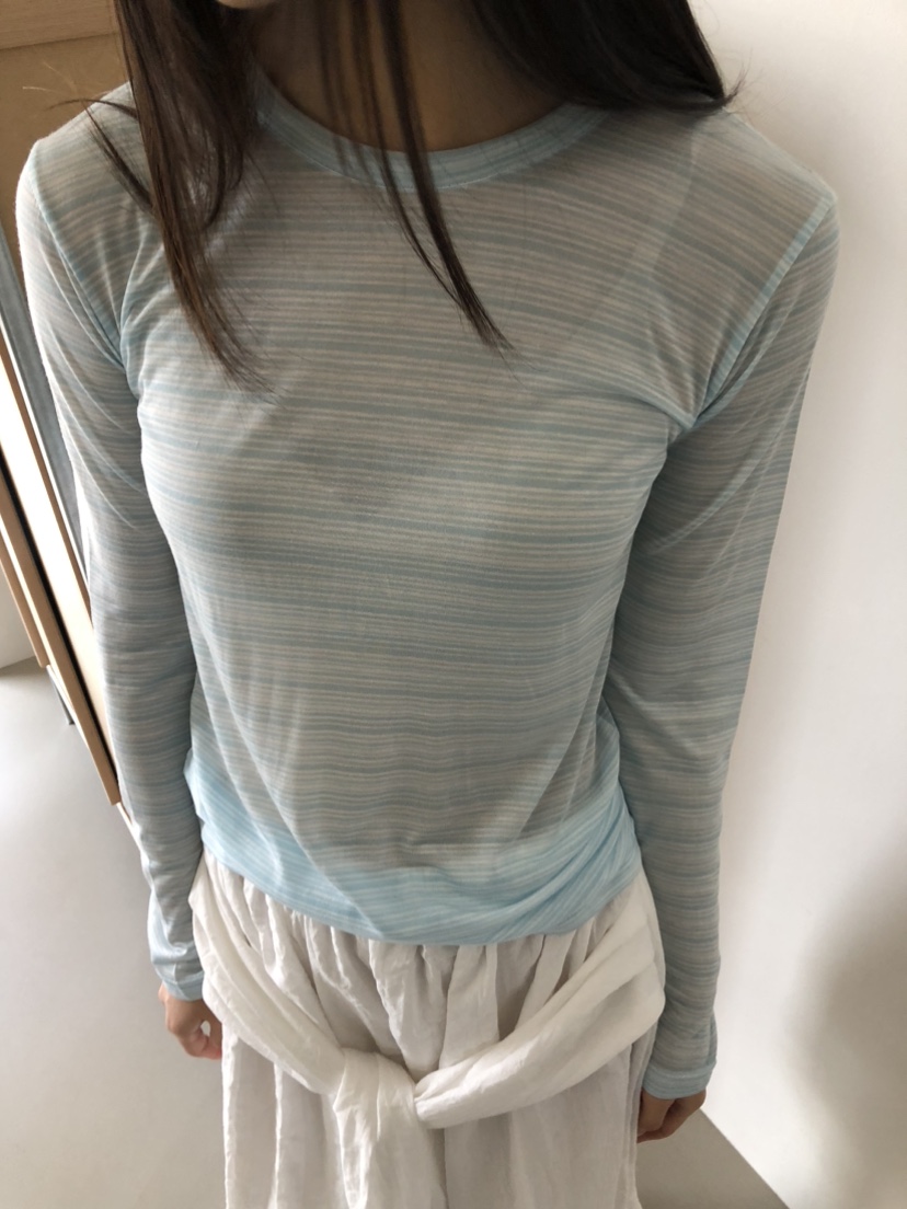 FLASH/I LOVE ME東大門代購女裝新品推薦職業休閑長袖T恤FLASH/I LOVE ME長袖T恤