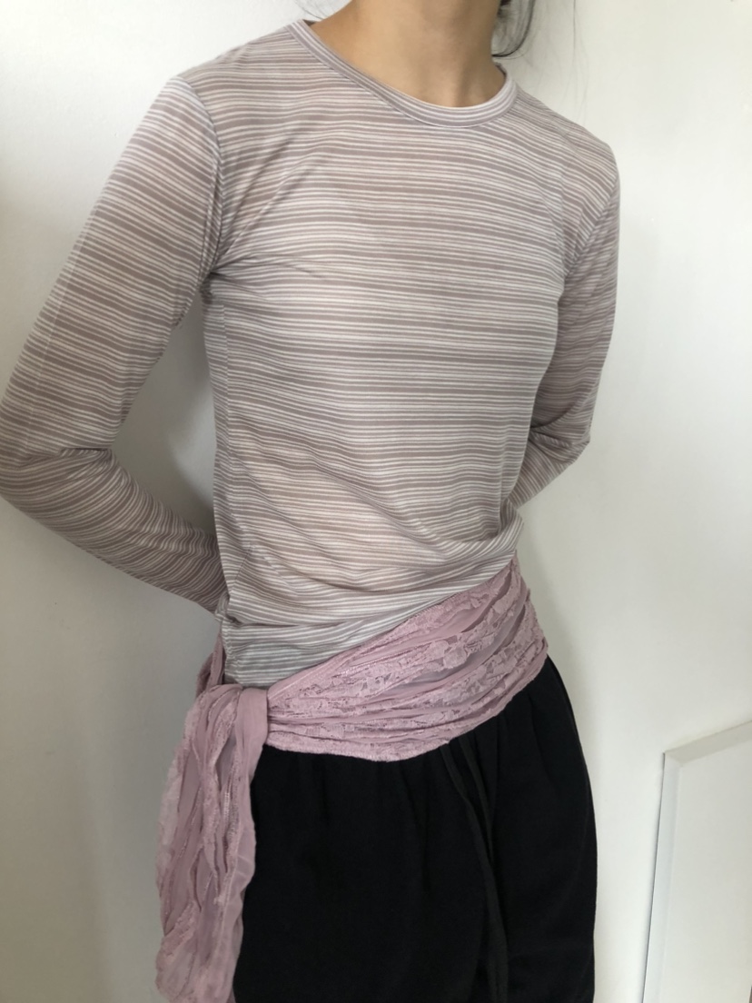 FLASH/I LOVE ME東大門代購女裝新品推薦職業休閑長袖T恤FLASH/I LOVE ME長袖T恤