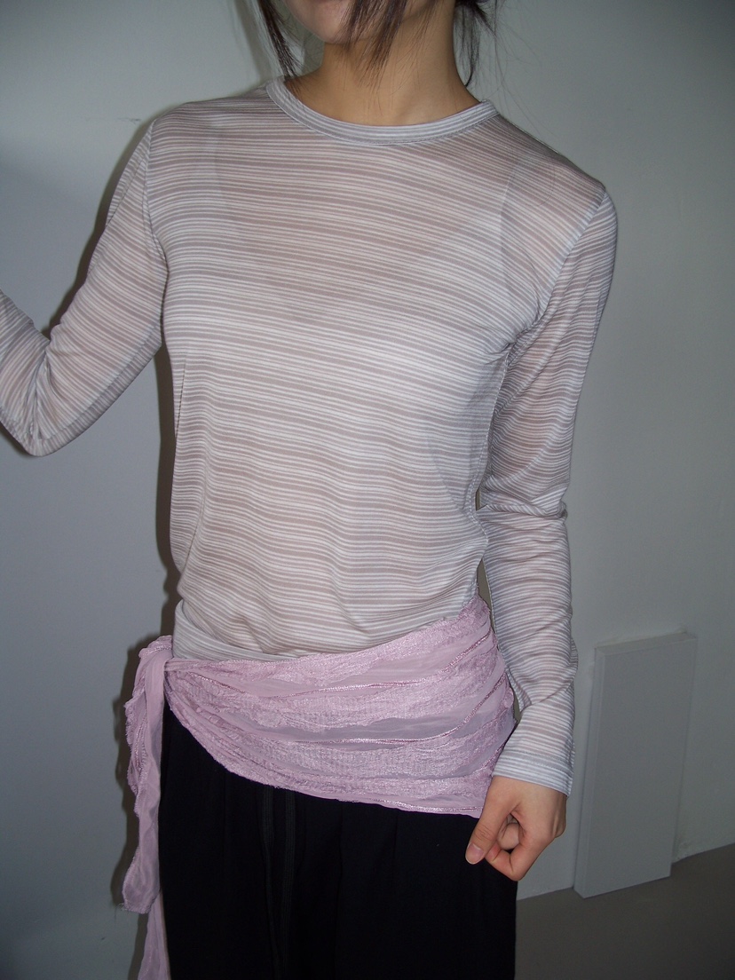 FLASH/I LOVE ME東大門代購女裝新品推薦職業休閑長袖T恤FLASH/I LOVE ME長袖T恤