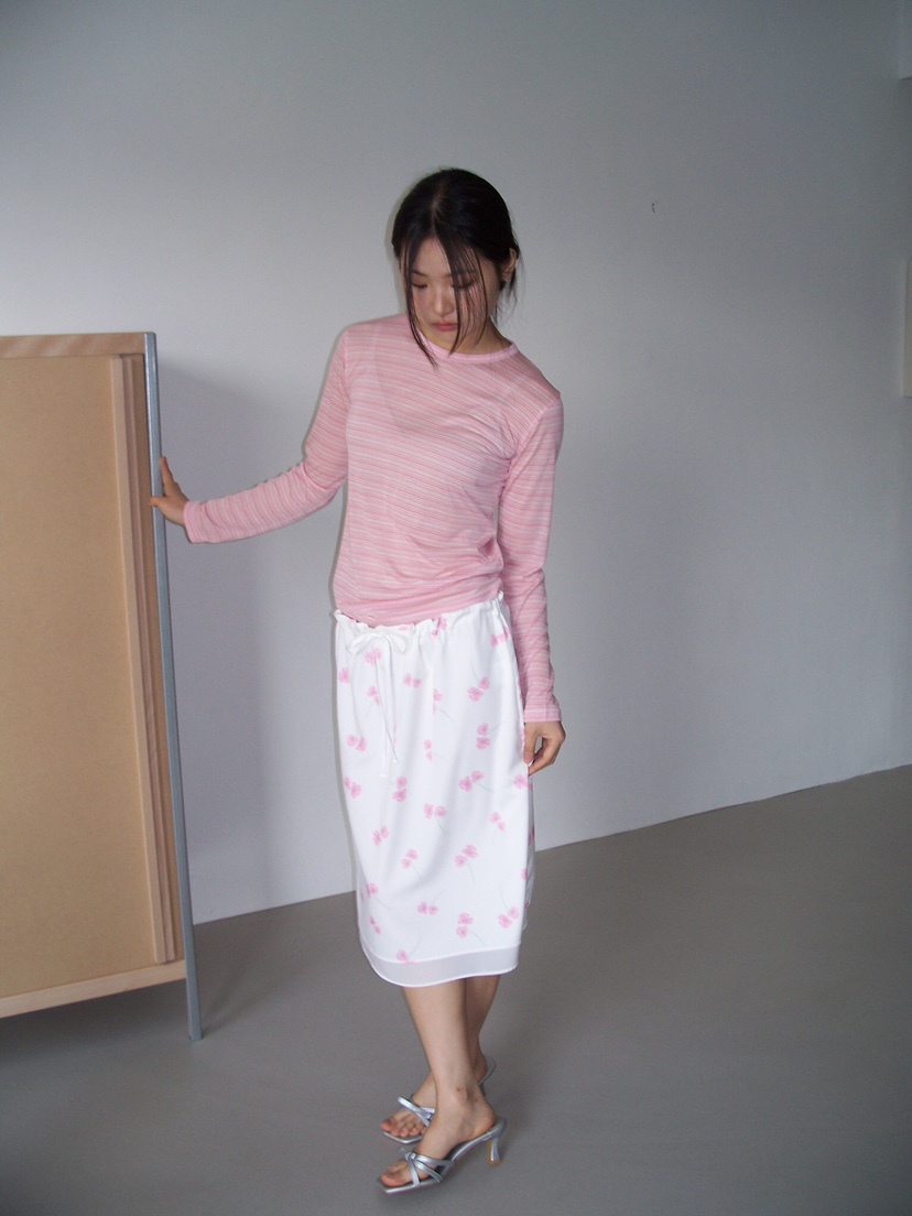 FLASH/I LOVE ME東大門代購女裝新品推薦職業休閑長袖T恤FLASH/I LOVE ME長袖T恤