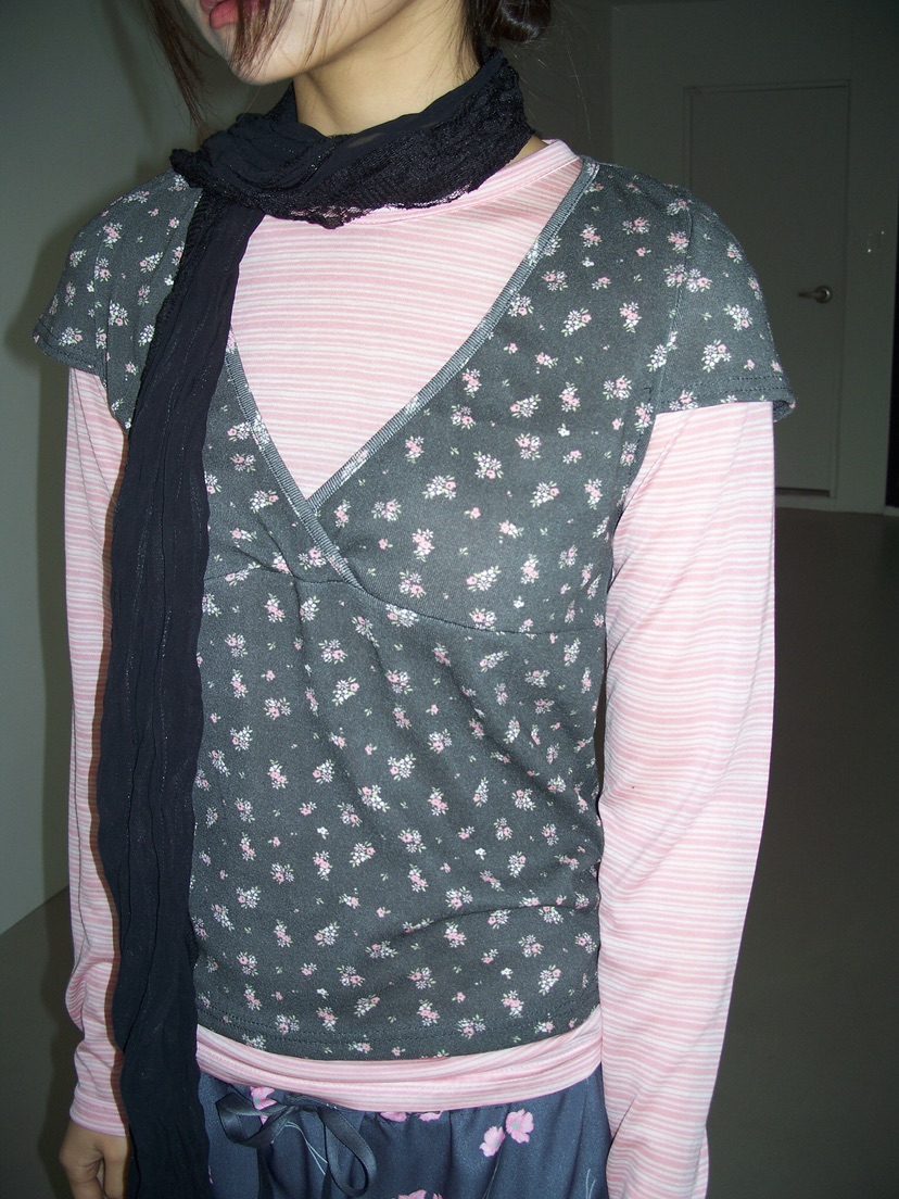 FLASH/I LOVE ME東大門代購女裝新品推薦職業休閑長袖T恤FLASH/I LOVE ME長袖T恤