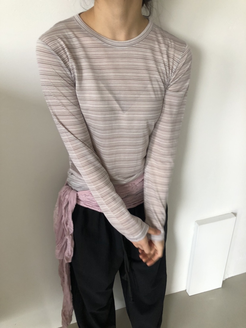 FLASH/I LOVE ME東大門代購女裝新品推薦職業休閑長袖T恤FLASH/I LOVE ME長袖T恤圖色2