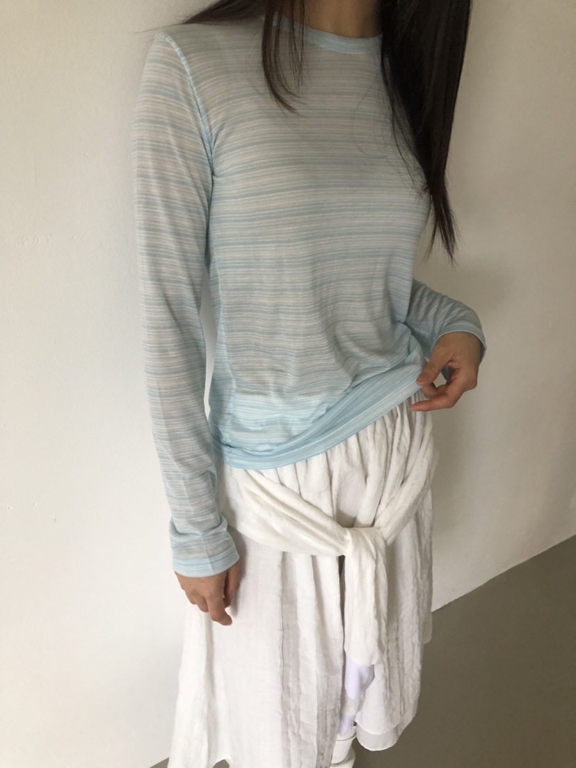 FLASH/I LOVE ME東大門代購女裝新品推薦職業休閑長袖T恤FLASH/I LOVE ME長袖T恤圖色3