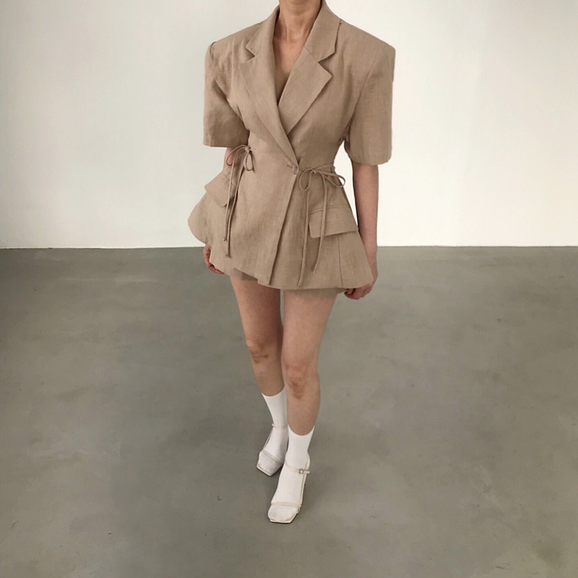 2TWO MOON東大門代購女裝新品26春夏推薦時尚人氣熱賣夾克2TWO MOON夾克圖色2