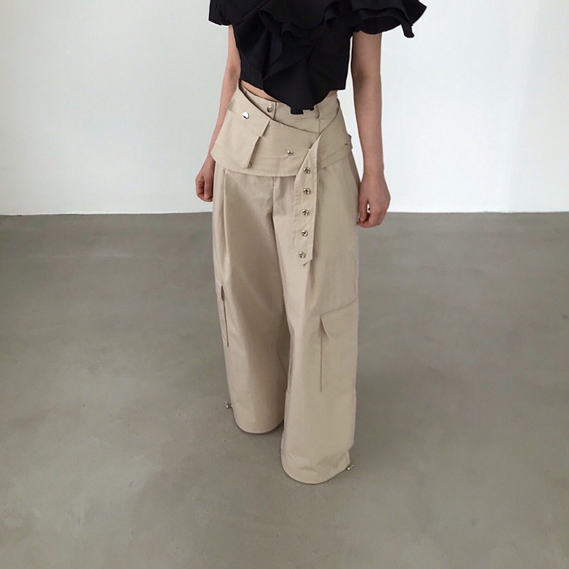 2TWO MOON東大門代購女士新品人氣真品時尚推薦休閑褲口袋2TWO MOON休閑褲