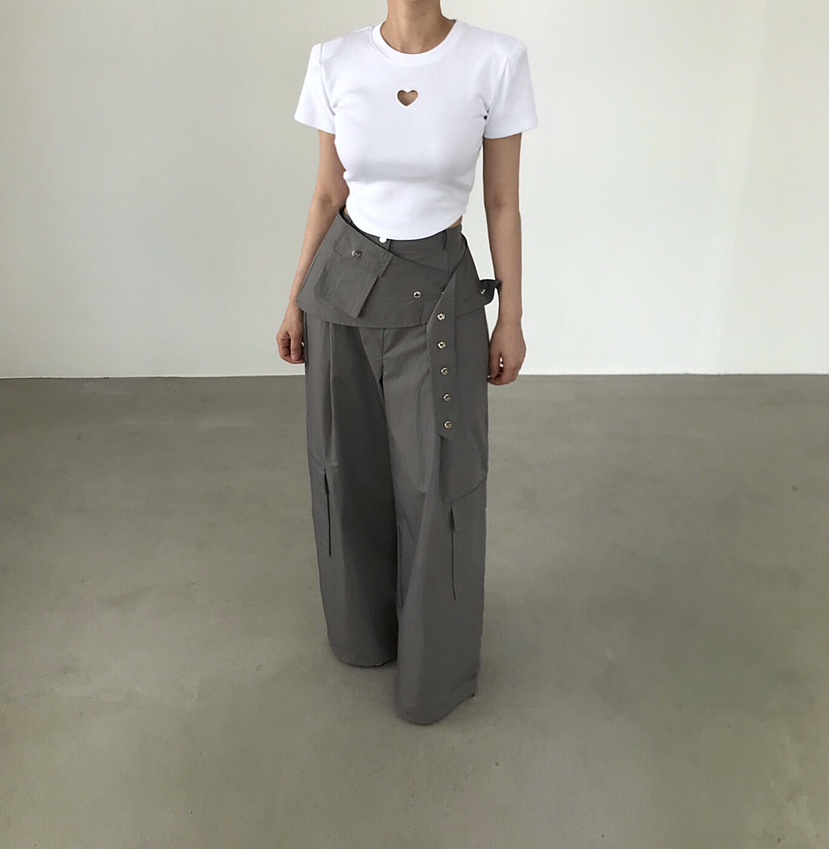 2TWO MOON東大門代購女士新品人氣真品時尚推薦休閑褲口袋2TWO MOON休閑褲