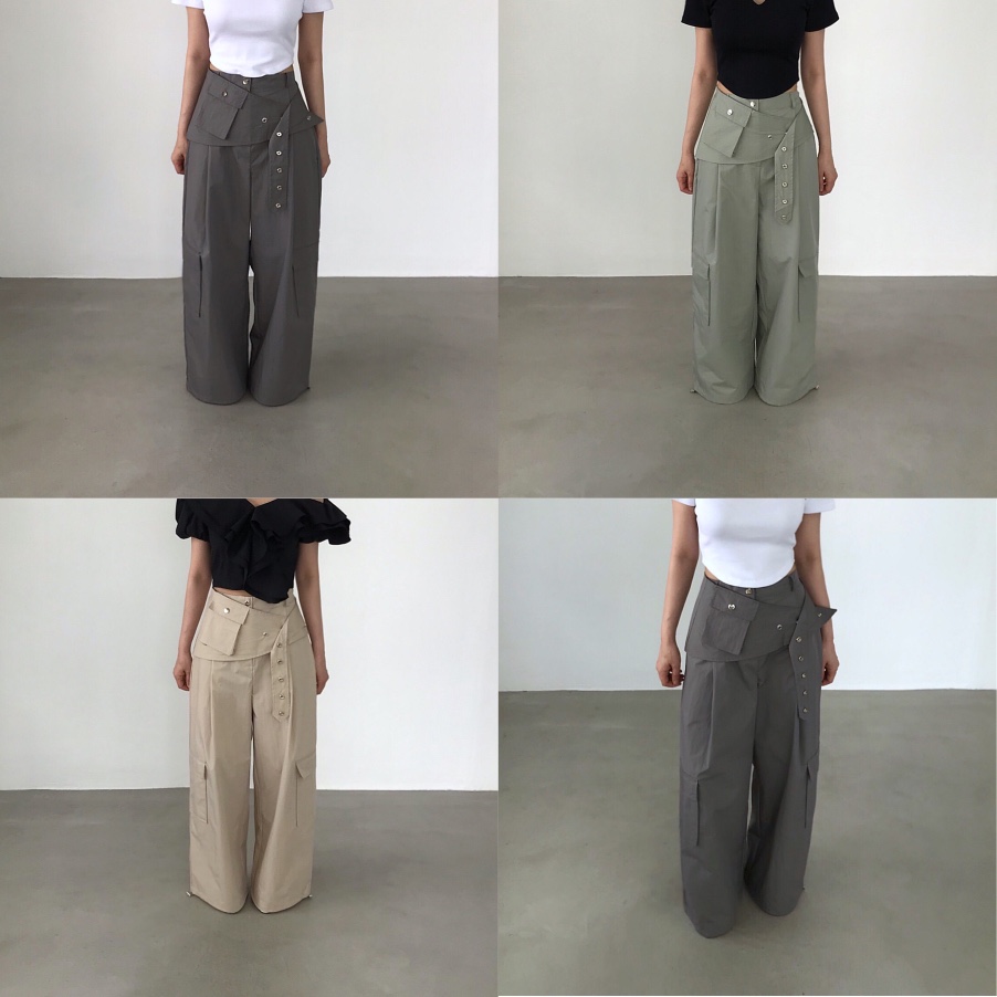 2TWO MOON東大門代購女士新品人氣真品時尚推薦休閑褲口袋2TWO MOON休閑褲